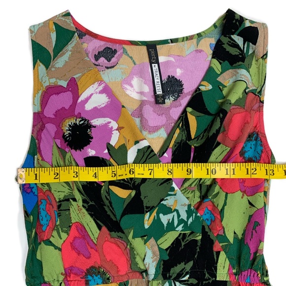 Plenty by Tracy Reese Floral Faux Wrap Dress - Picture 13 of 16